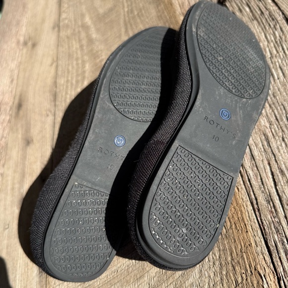 Rothy's Black Women's Flats sz 10 - Picture 5 of 6